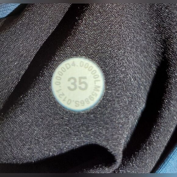 Lululemon Men's Commission Pants Classic Iron Blue Warpstream 35 Office Workwear - Picture 8 of 8